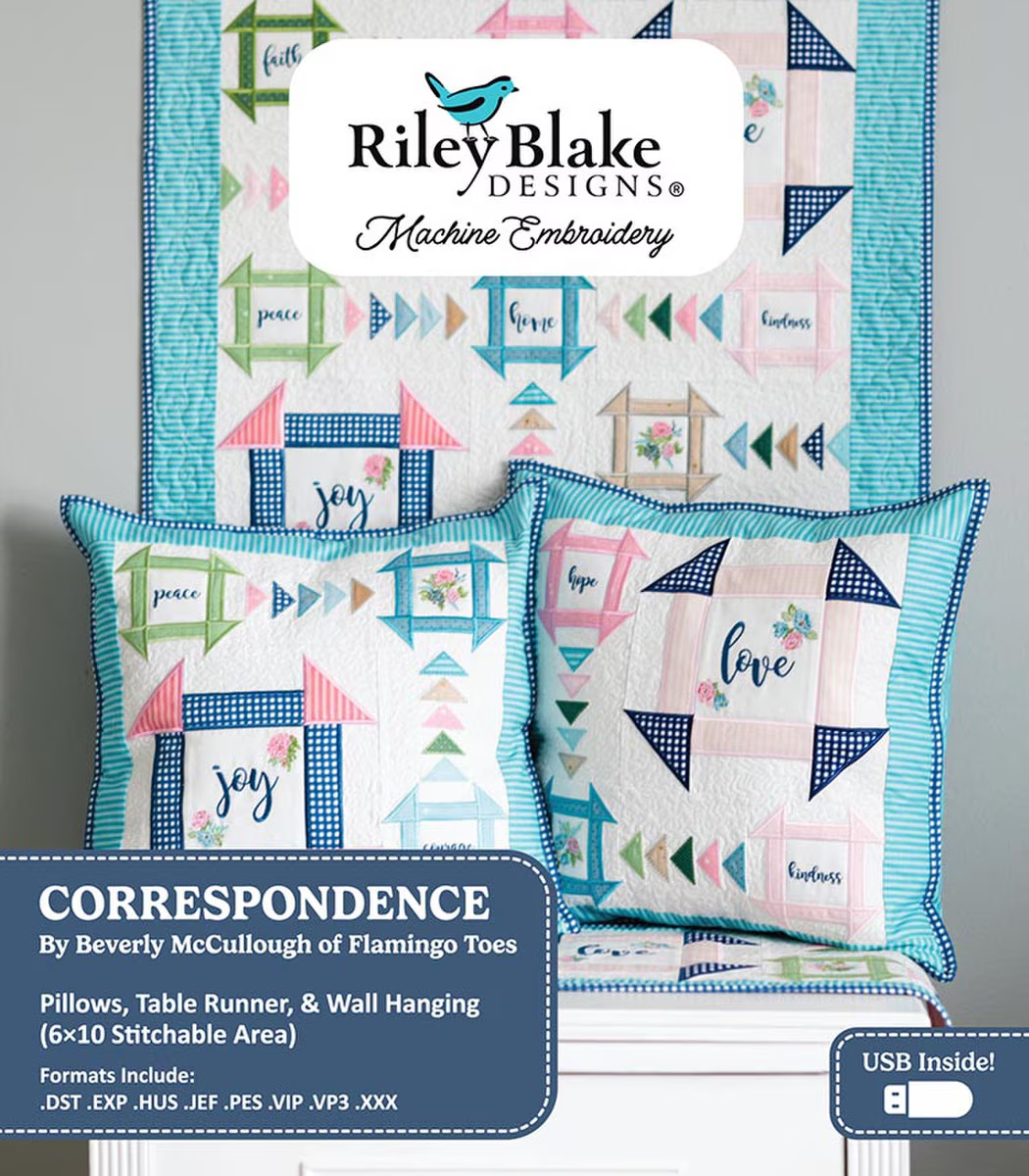 Machine Embroidery Correspondence Projects