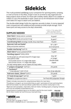 Sidekick Pattern PBA300