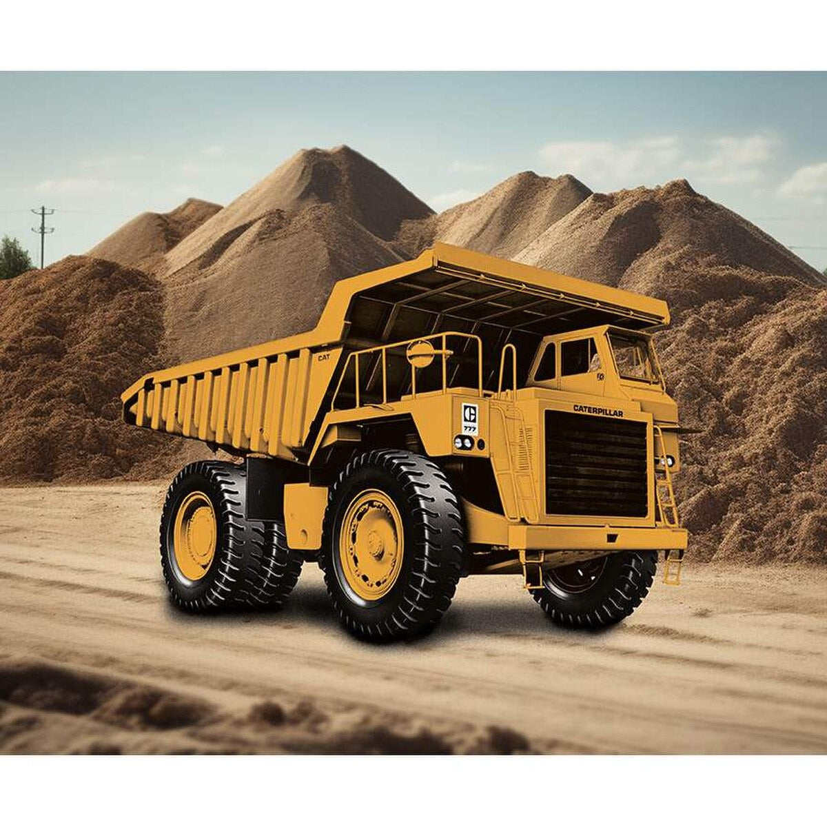 Caterpillar® 100 Years Truck Panel