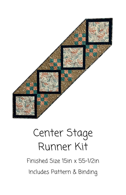 Center Stage Melrose Kit, 15x56, Includes pattern & binding