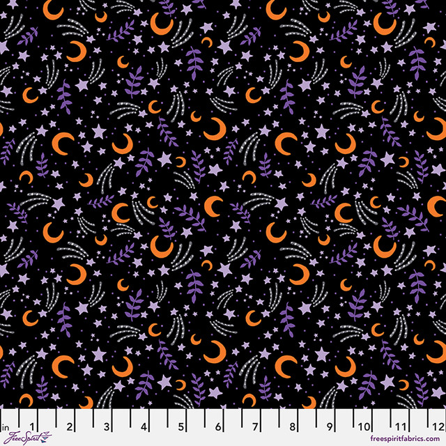 Moonlit Mischief October Sky - Black