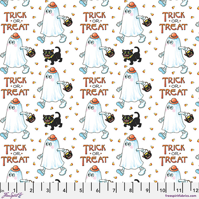 Moonlit Mischief Trick-Or-Treat - White