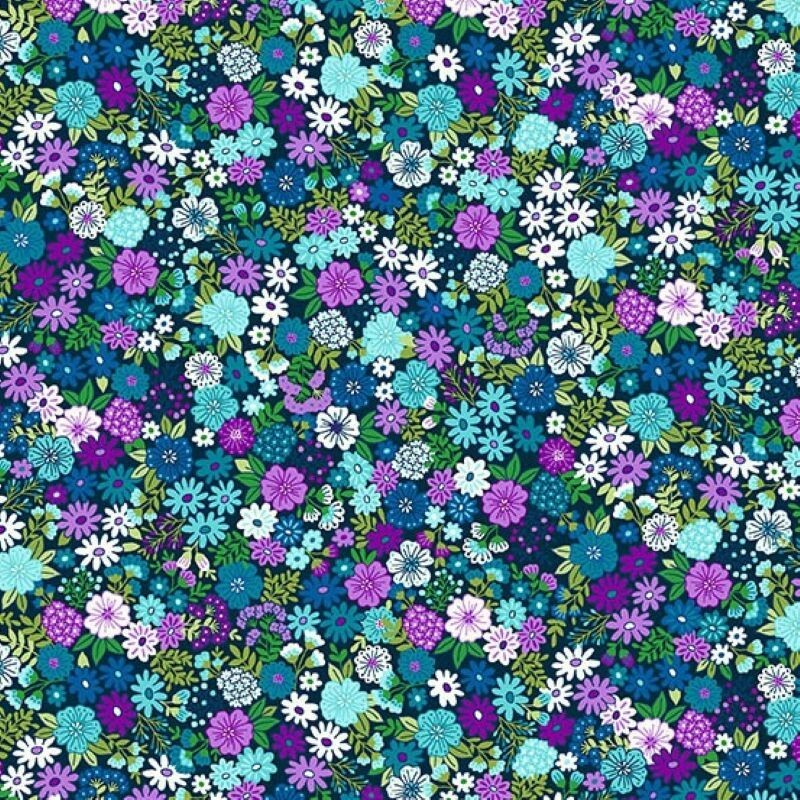 Tropica Mini Floral Blue