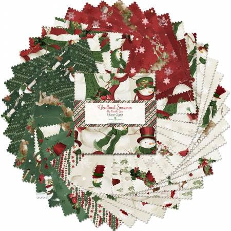 Woodland Snowmen 5" Stacker