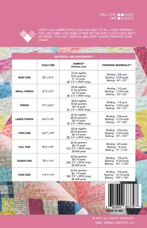 Lucky Log Cabins Pattern
