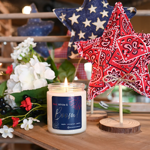 Red, White & Boom! | 7 oz Classic Candle | July 4th Limited Edition