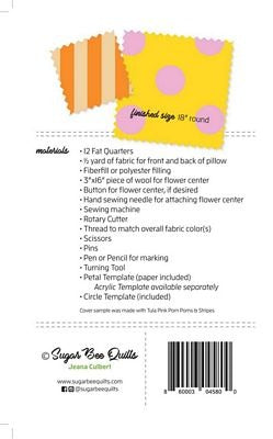 Petal Pop Zinnia Pillow