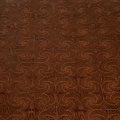 Faux Swirl Geometric- Brown 18 in x 54 in