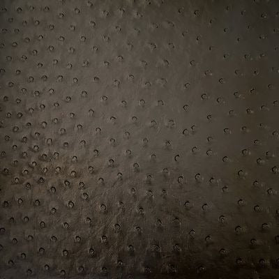 Faux Ostrich- Black 18 in x 54 in