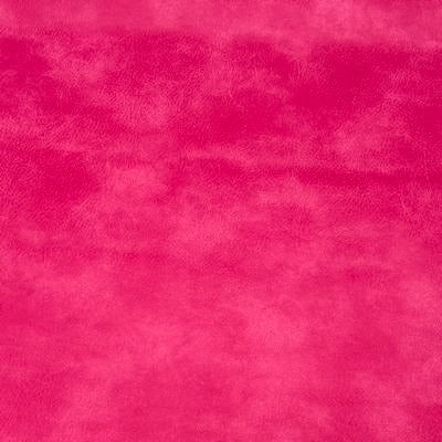 Faux Aged Leather-Hot Pink 18 in x 54 in