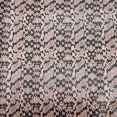 Faux Abstract Geometric - Mauve/Black 18 in x54 in