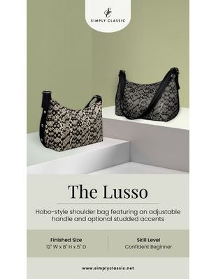 The Lusso Shoulder Bag Pattern
