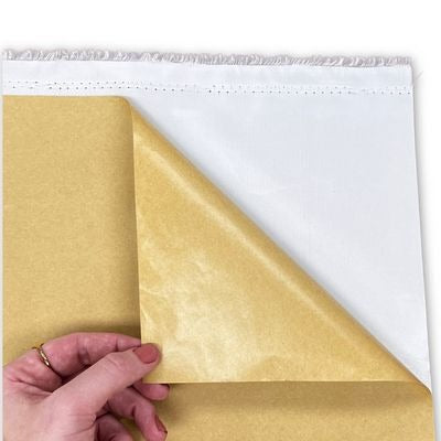 Adhesive Lining - White 18 in x 54 in