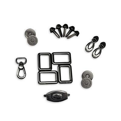The Rosanne Hardware Kit - Gunmetal