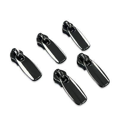 Zipper Pulls-Flat No. 5 Gunmetal