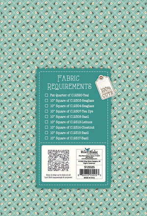 Lori Holt Prairie Quilt Seeds™ Pattern Flower 2