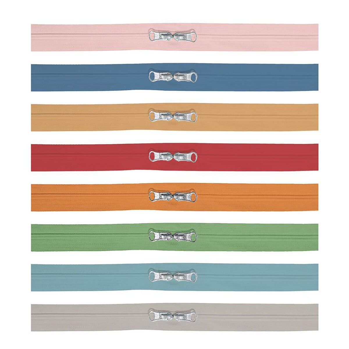 Happy Zippers 2, 8 colors