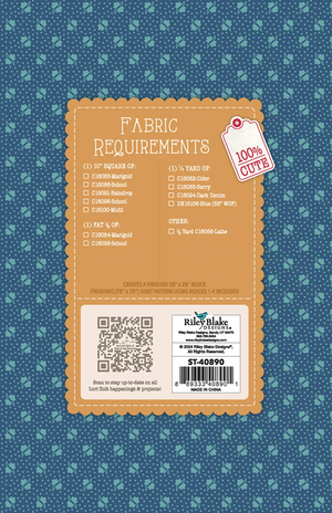 Lori Holt Quilt Seeds Pattern Americana Stars No. 1