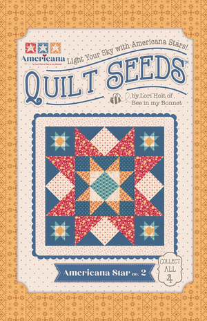 Lori Holt Quilt Seeds Pattern Americana Stars No. 2