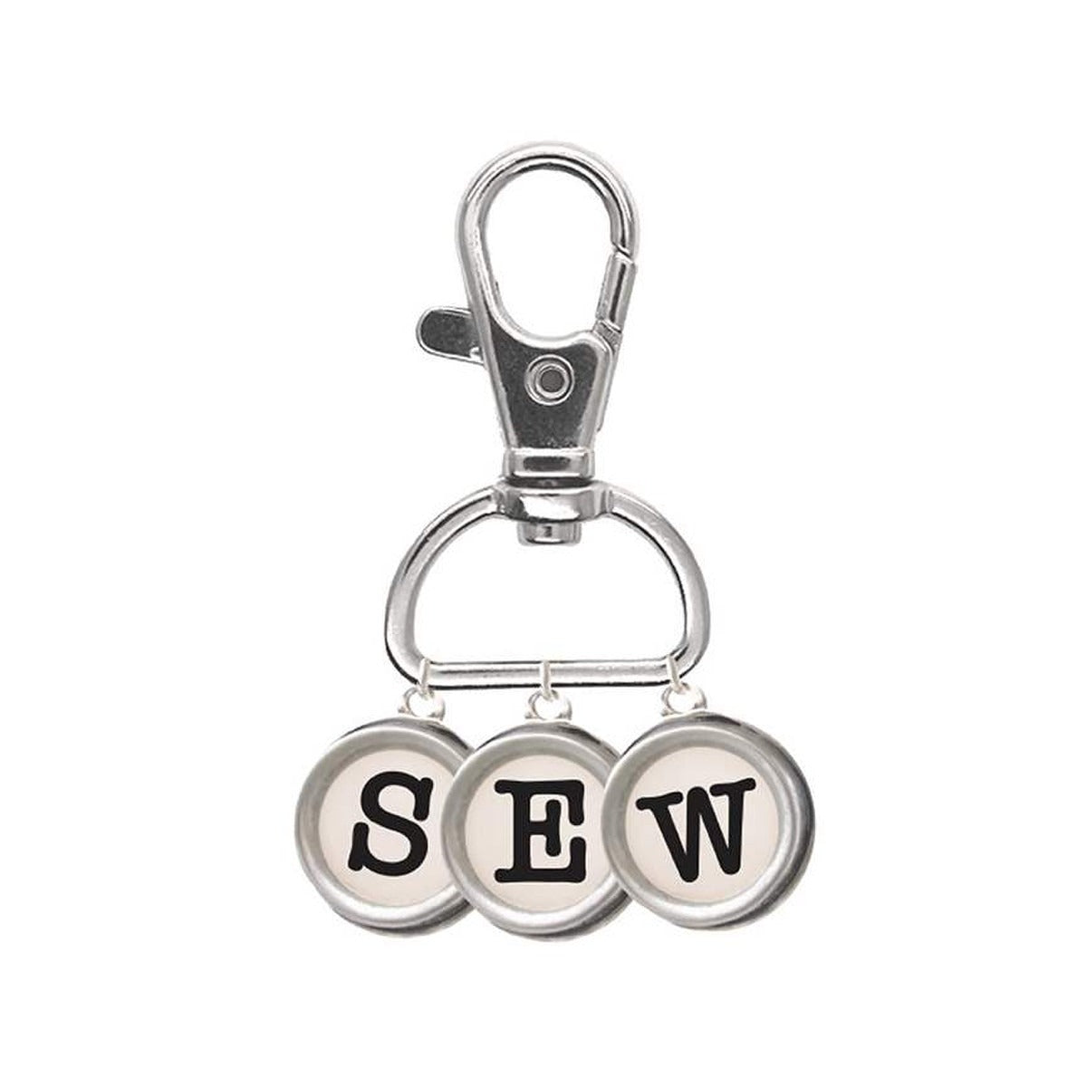 Lori Holt Enamel Happy Charm™ "Sew" Typewriter Keys