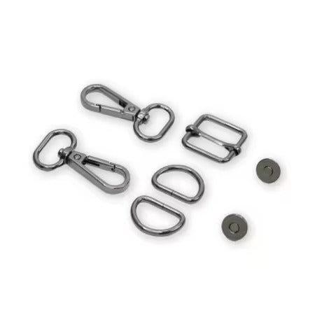 Level 4 Basic Hardware Kit 3/4in Gunmetal