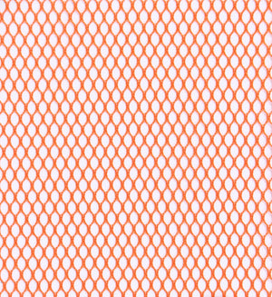 Lightweight Mesh Fabric Pumpkin 18x54in