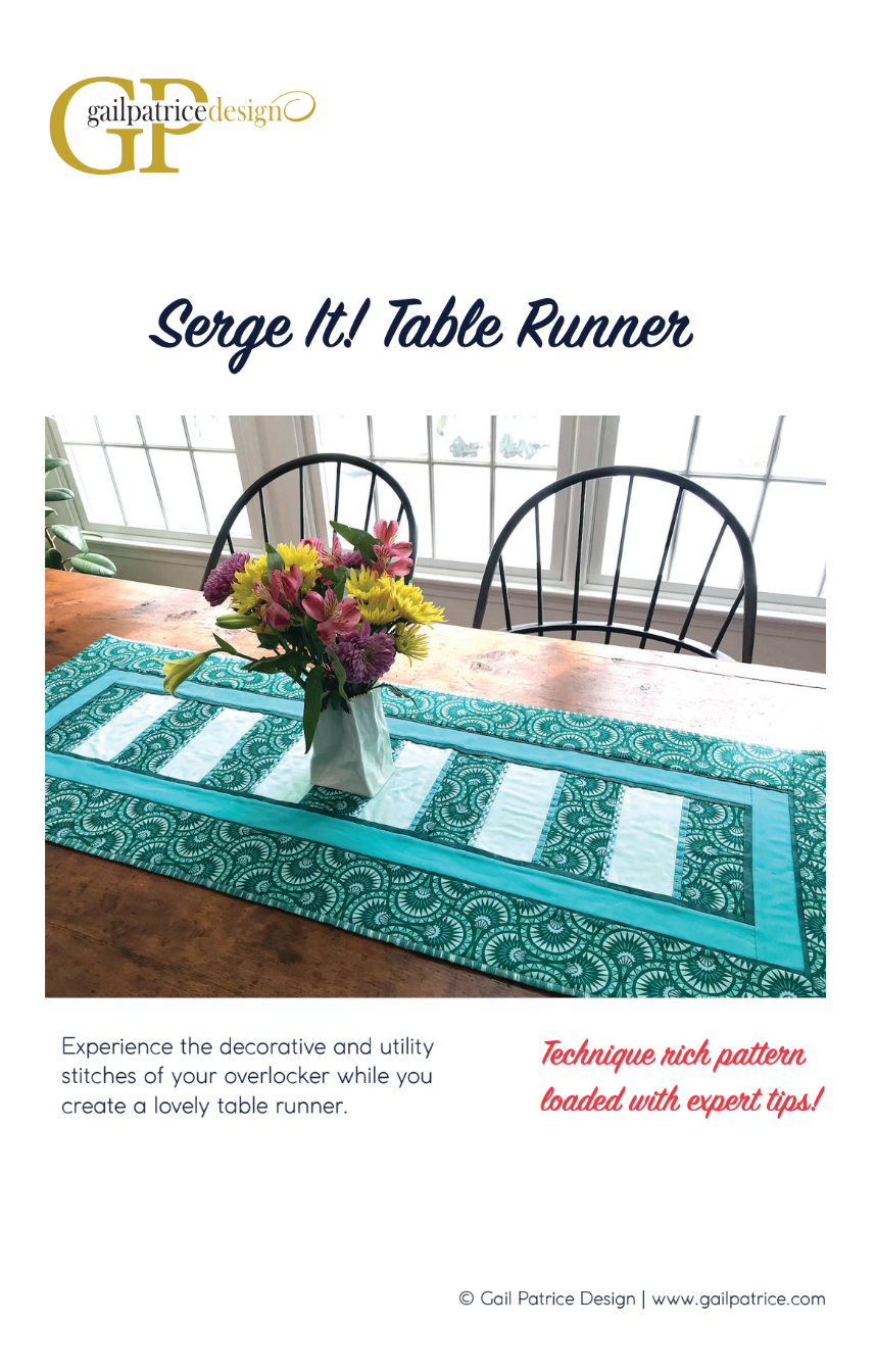 Serge It! Table Runner
