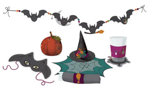 Little Witch 36“ x 69” Felt Party Panel