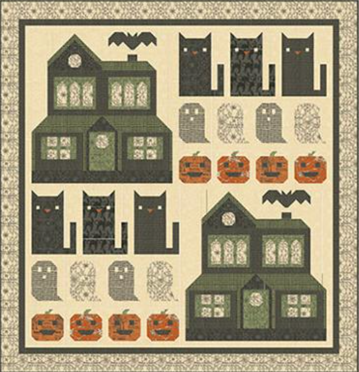 Happy Haunt Kit, 56x58 Includes pattern & binding