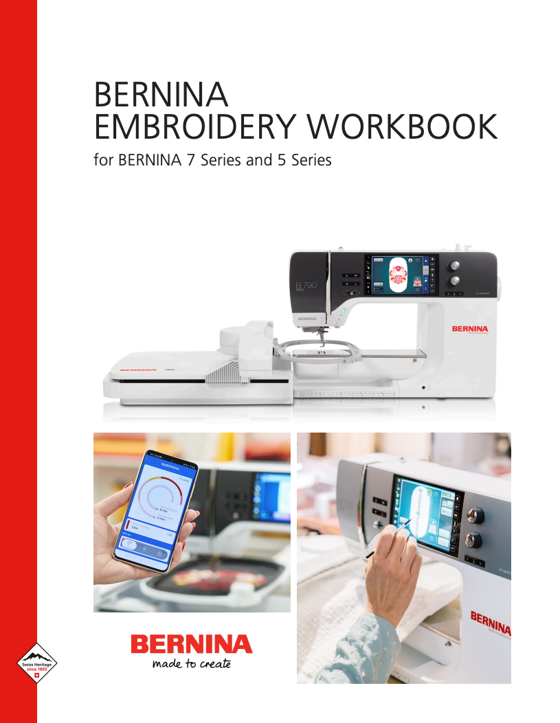 My Bernina Embroidery Workbook, 5/7 Series