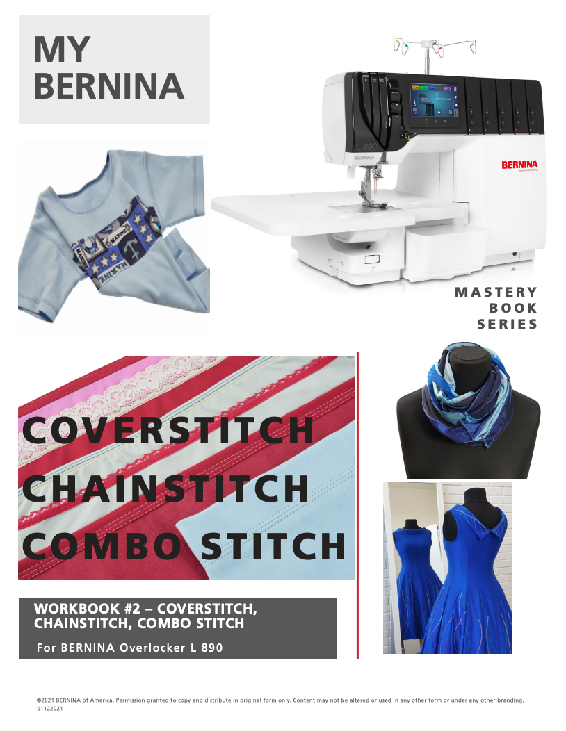 Coverstitch, Chainstitch, Combo Stitch Workbook #2, L890