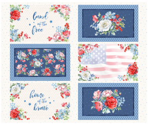 Multi Color Americana Digital 36" Placemat Panel