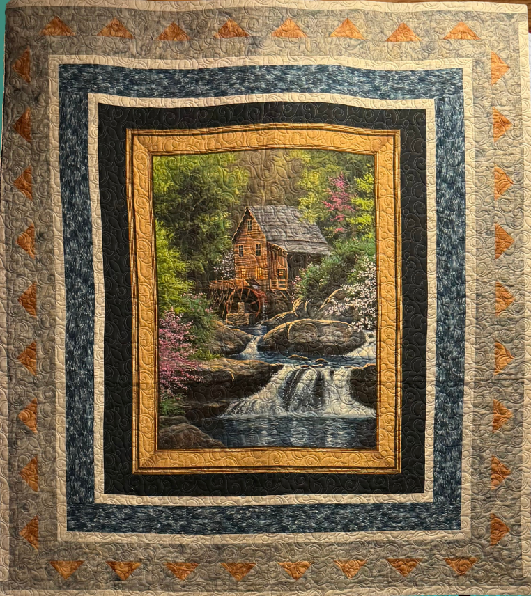 Spring Mill Center Stage Kit, 64x70, Pattern & Binding Included