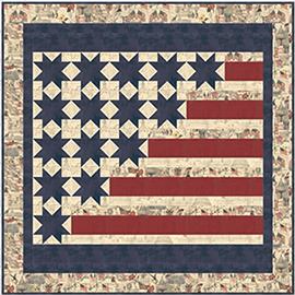 250 Kit, 60 1/2" x 60 1/2", Pattern & Binding Included