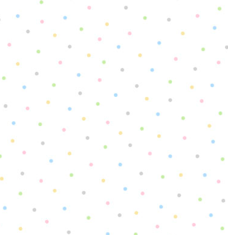 Sorbet Flannel Tossed Tonal Rainbow Dots
