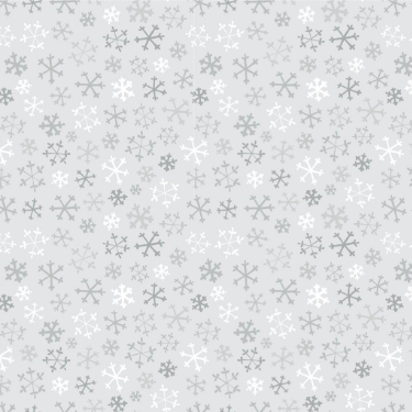 GHMILY 2026 FLANNEL Snowflakes Mist Gray