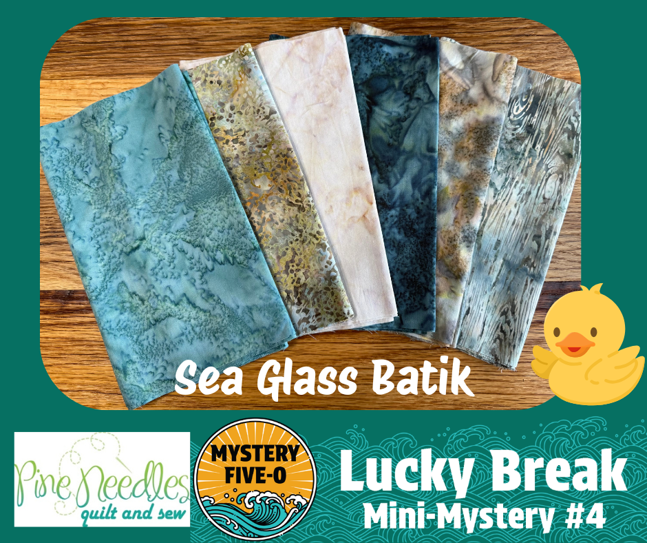 Mystery Five-O Lucky Break: Sea Glass Batik