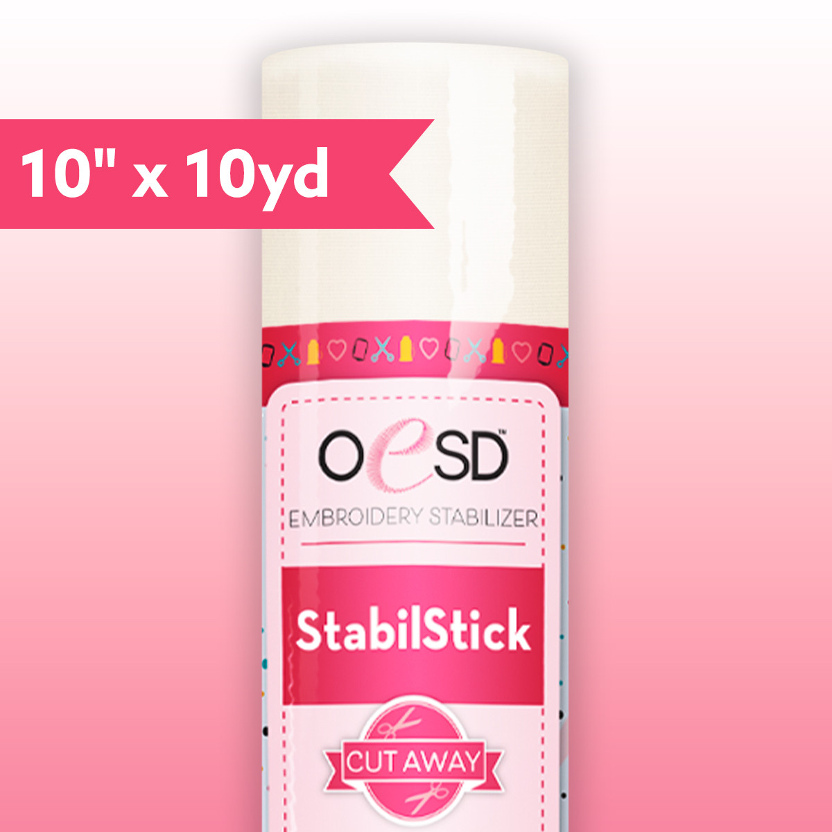 StabilStick CutAway 10" x 10 yards