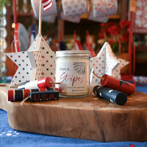 Stars & Stripes | 7 oz Classic Candle | July 4th Limited Edition