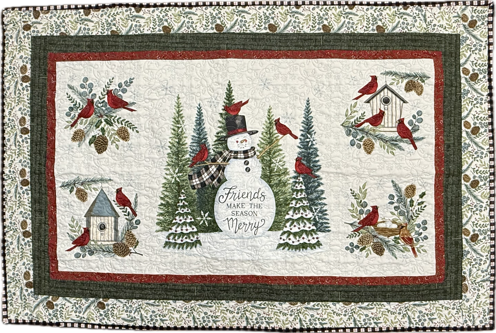 Easy as 1, 2, 3 Kit: Snowman Panel