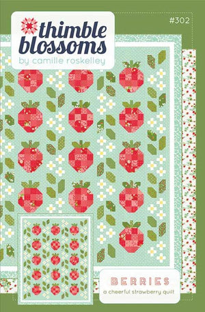 Berries quilt pattern by Thimble Blossoms, TB 302
