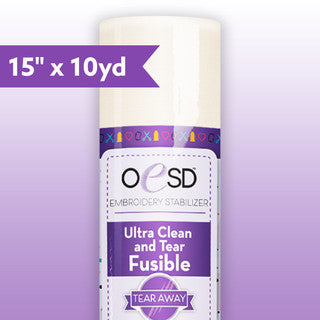 Ultra Clean&Tear FUSIBLE 15inx10yd
