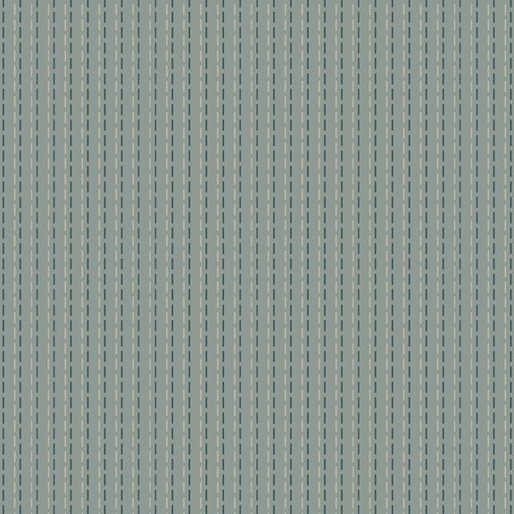 Blue Stitch Stripe Yarn Dye