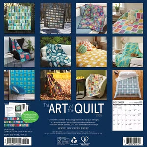 2026 Art of the Quilt 12in x 12in Wall Calendar