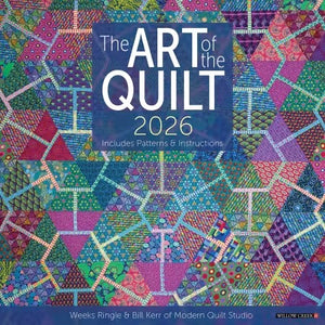 2026 Art of the Quilt 12in x 12in Wall Calendar