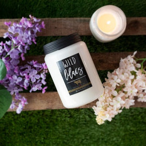 26 oz Apothecary Jar Wild Lilacs