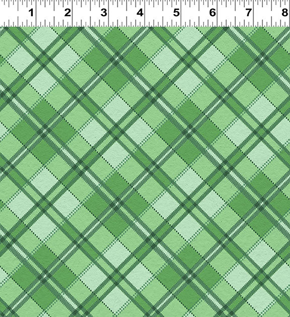 PREORDER Diagonal Plaid Mint