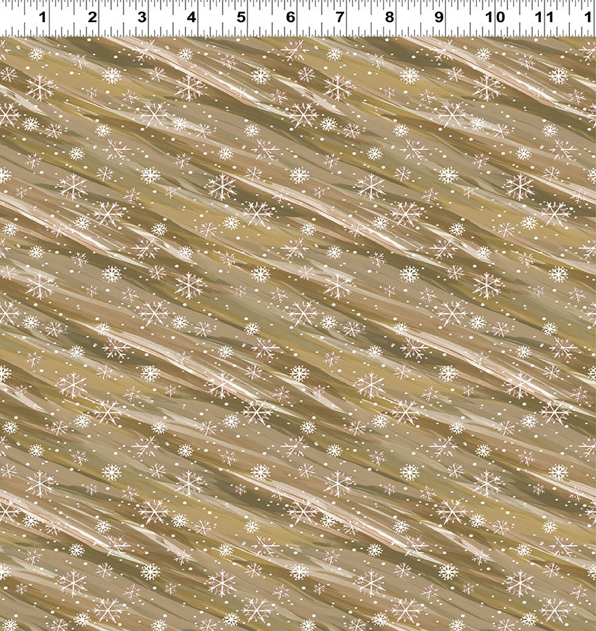 PREORDER Snowflake Stripe Light Brown