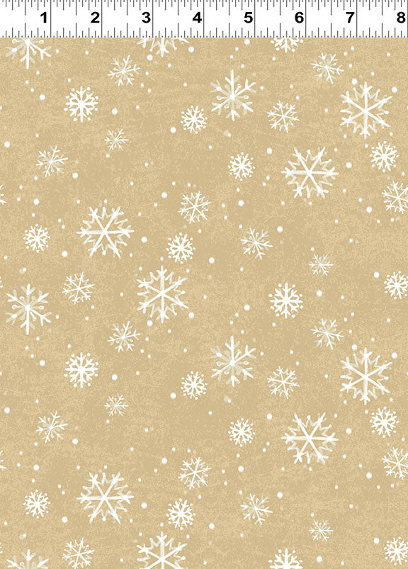 PREORDER Snowflakes Light Caramel