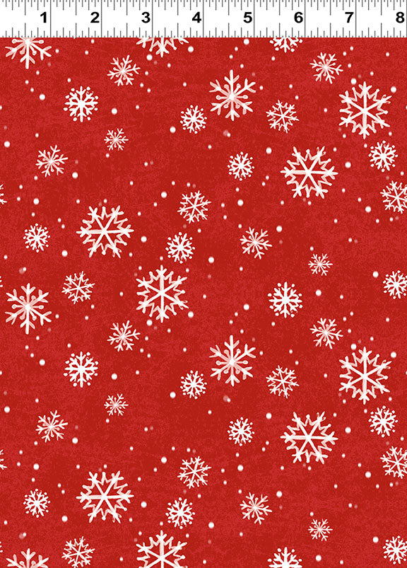 PREORDER Snowflakes Red